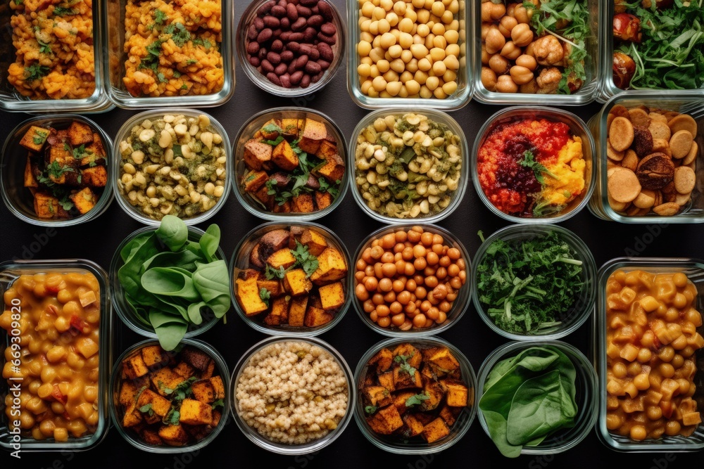 Nutrient-Rich Meal Preparation with Affordable Canned Beans, Rice, Lentils and Frozen Veggies