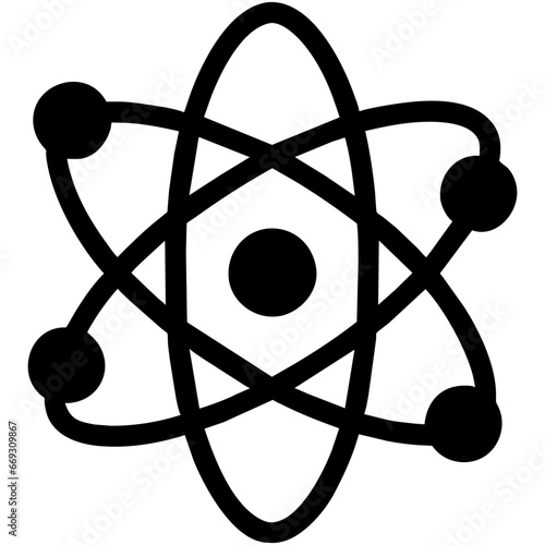 atom symbol icon