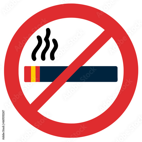 no smoking sign