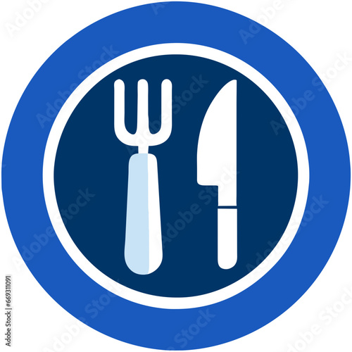 fork and knife