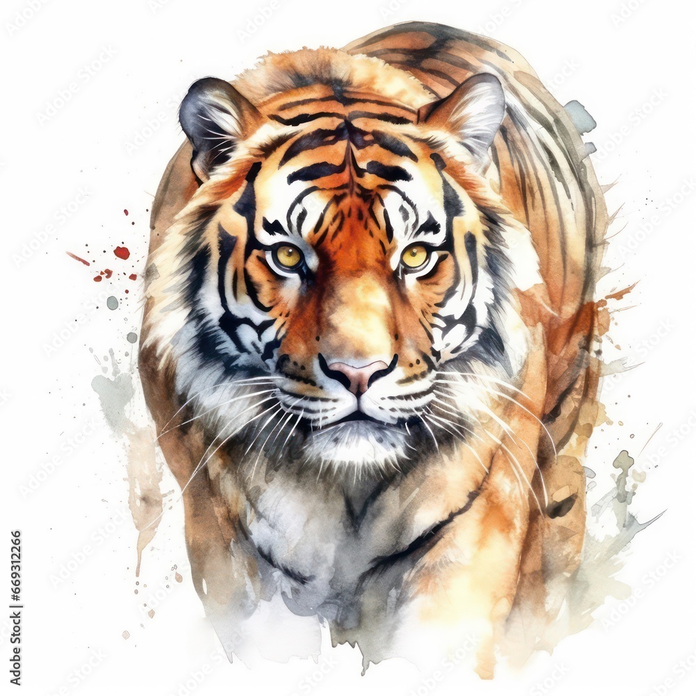 Fototapeta premium tiger in the woods