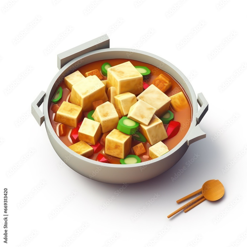 a bowl of tofu a bowl of tofu