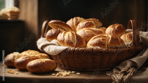 bread in basket