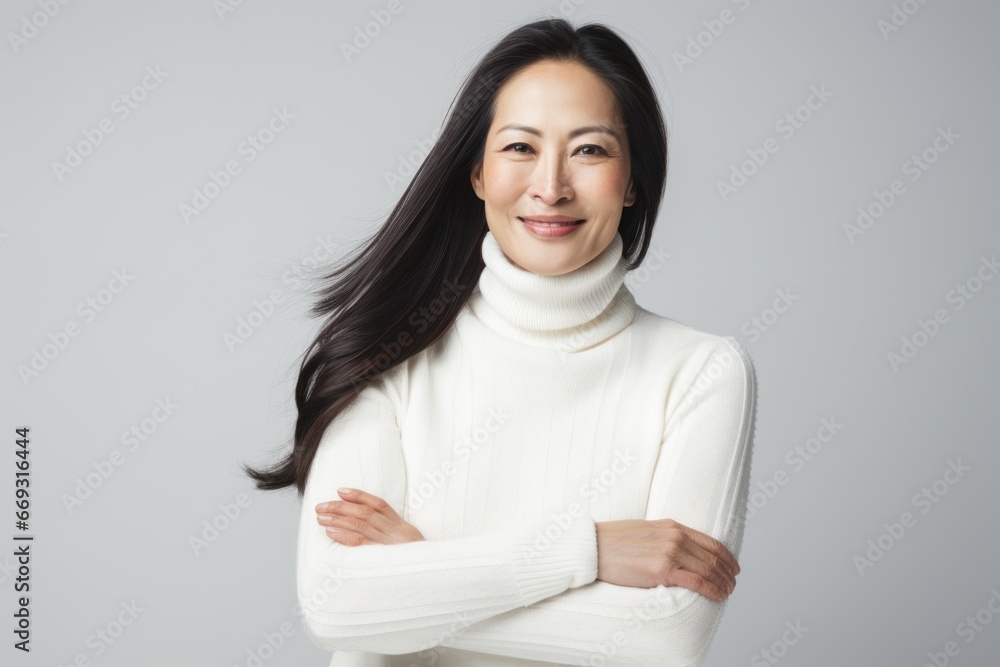 Asian woman smile happy face portrait white background Asian woman smile happy face portrait white background