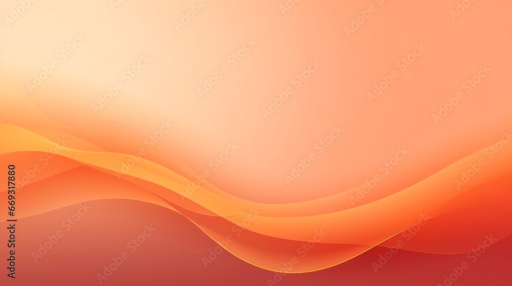 An orange and yellow background with waves An orange and yellow background with waves