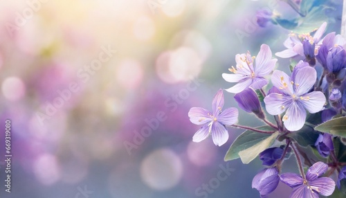 spring flowers background