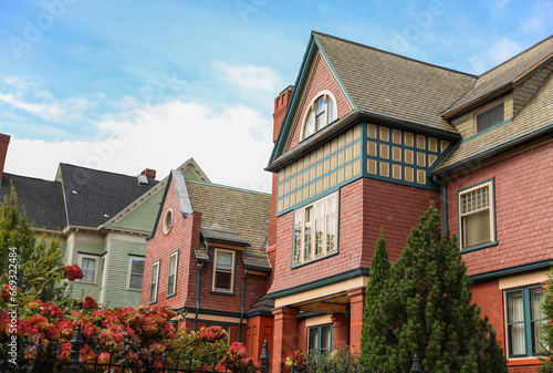 houses symbolize the dream of homeownership amid mortgage concerns, rising interest rates, and soaring property prices, all amidst an era of financial inflation