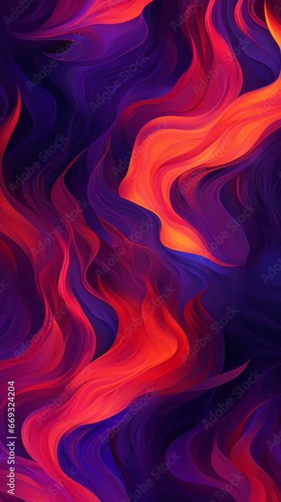 A purple and red background with wavy lines A purple and red background with wavy lines