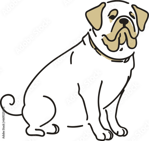 犬のイラスト