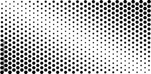 Hexagon abstract background  hexagon pattern  honey geometric background pattern.