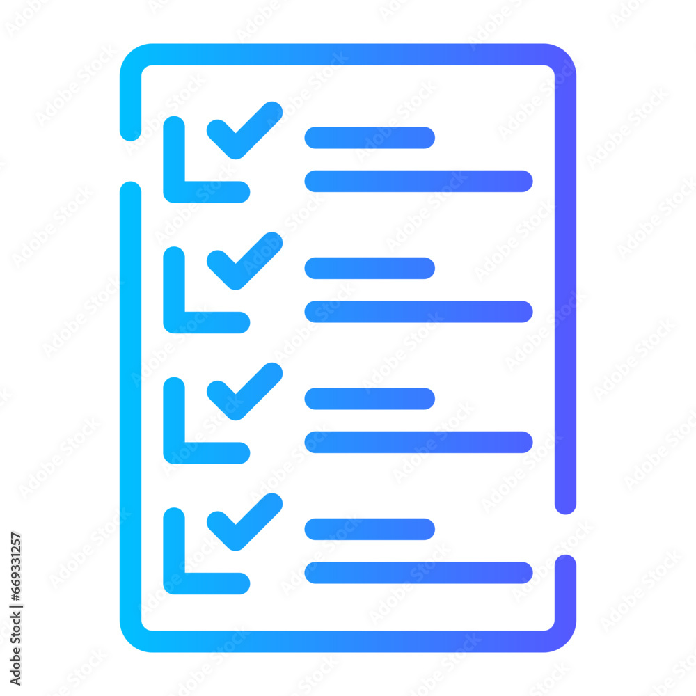 project management gradient icon project management gradient icon
