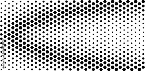 Hexagon abstract background, hexagon seamless pattern, honey geometric background pattern
