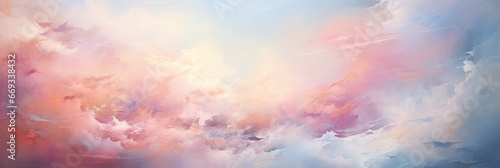 Dreamy Nature: Serene Pastel Landscape © daisy