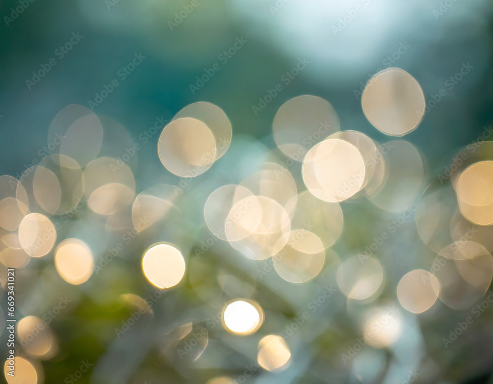 Obraz premium Abstract background of soft focus bokeh lights