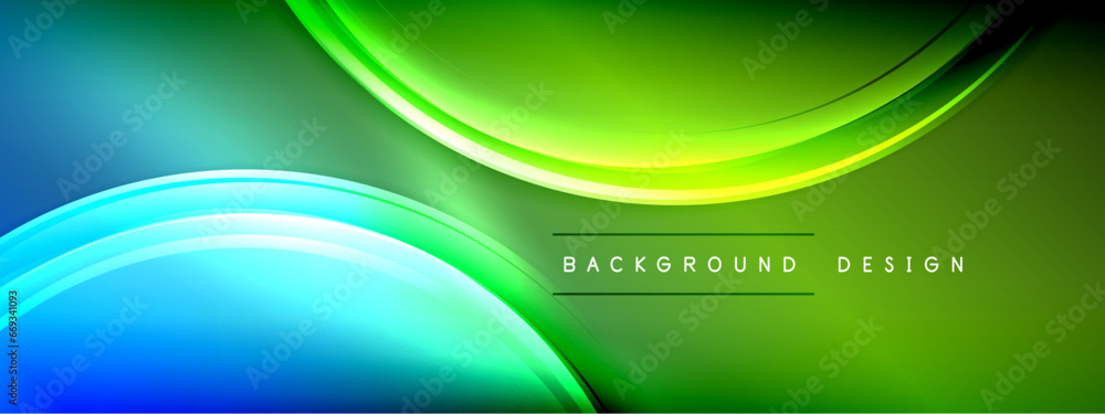 Vector abstract background - liquid transparent bubble shapes on fluid gradient with shadows and light effects Vector abstract background - liquid transparent bubble shapes on fluid gradient with shadows and light effects