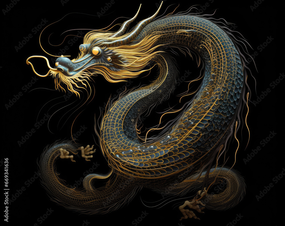 chinese dragon on the wall chinese dragon on the wall