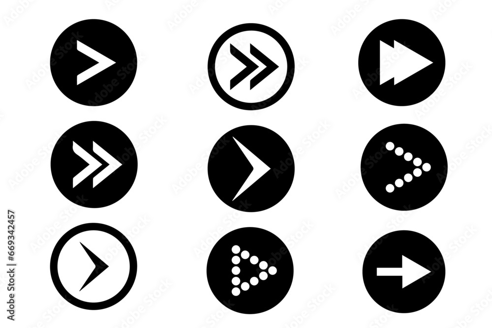 Arrow icons set. arrow. Arrow symbol. Circle arrows. Modern Vector illustration. Arrow cursors. Arrow icons set. arrow. Arrow symbol. Circle arrows. Modern Vector illustration. Arrow cursors.