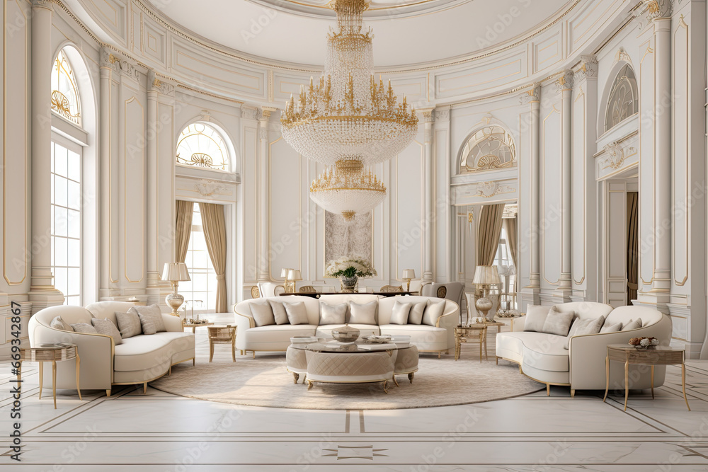 opulent architecture beautiful large beige living room with sofa opulent architecture beautiful large beige living room with sofa