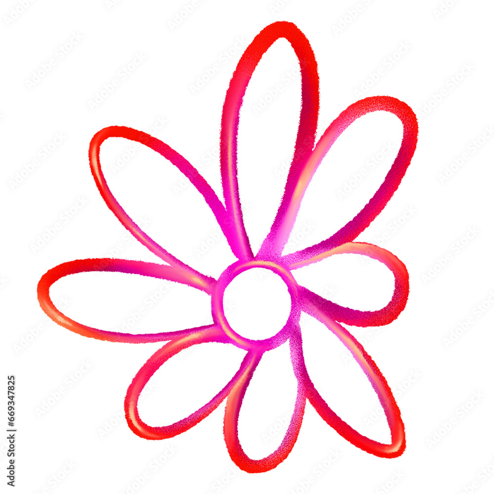 Aesthetic pink illustrations y2k stickers flower doodle Aesthetic pink illustrations y2k stickers flower doodle