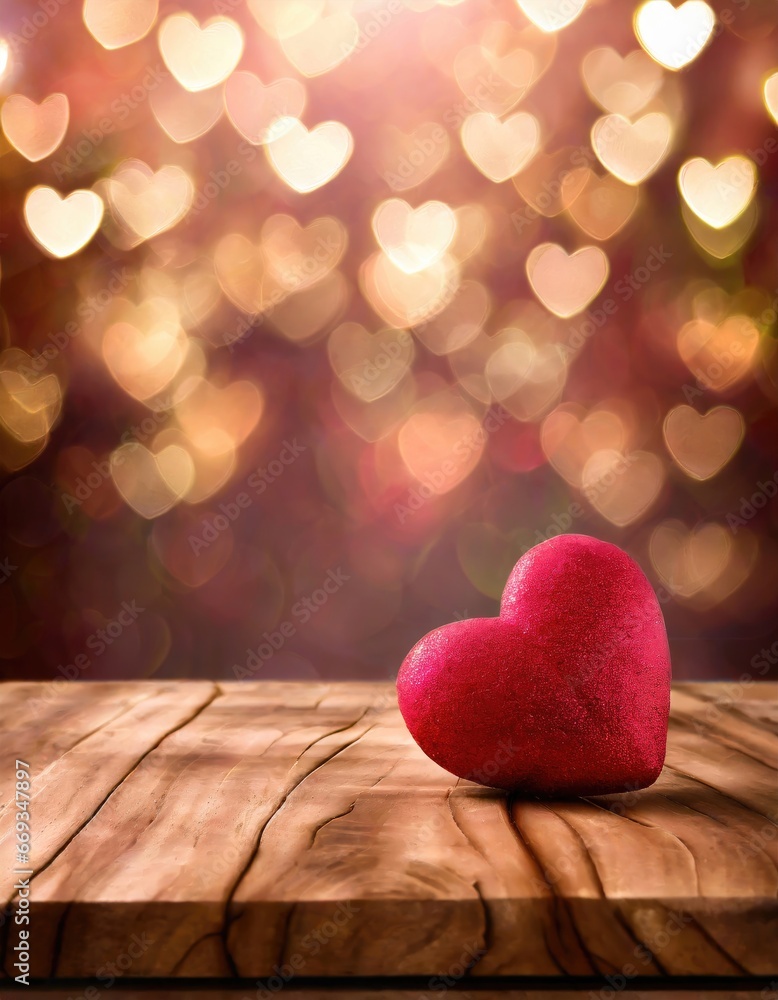 Valentine blank mockup decoration with copy space. AI Generated. Valentine blank mockup decoration with copy space. AI Generated.