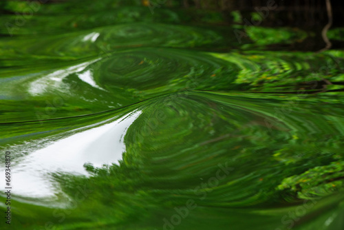 Mesmerizing water ripples, Queensland Australia