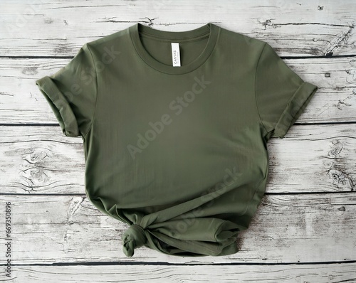 Otoño Bella Canvas 3001 Mockup Camisa de oliva Mockup camiseta de Navidad Mockup Maqueta rústica Foto Maqueta Foto de archivo JPG Descarga digital

