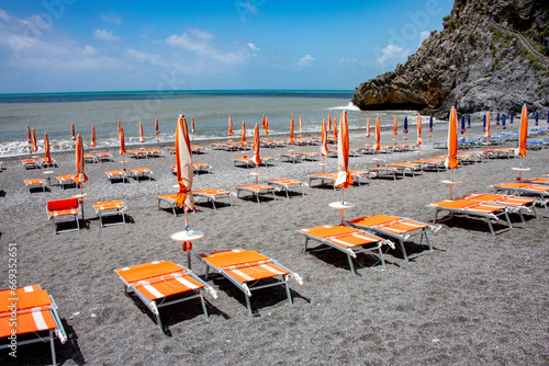 Fototapeta Naklejka Na Ścianę i Meble -  San Nicola Arcella Beach - Italy