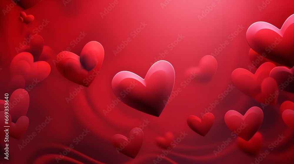 Valentine's Day background 2024. Generative Ai. Valentine's Day background 2024. Generative Ai.