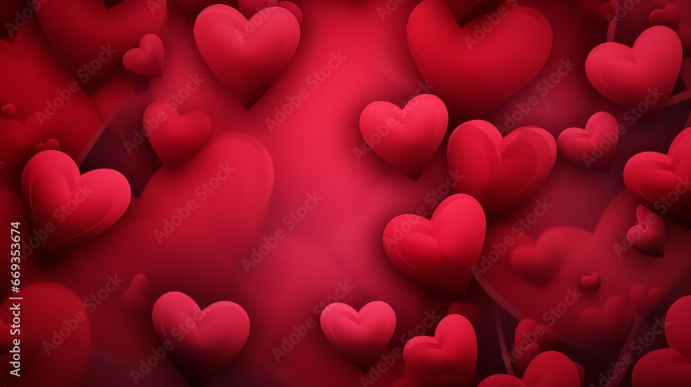 Valentine's Day background 2024. Generative Ai. Valentine's Day background 2024. Generative Ai.