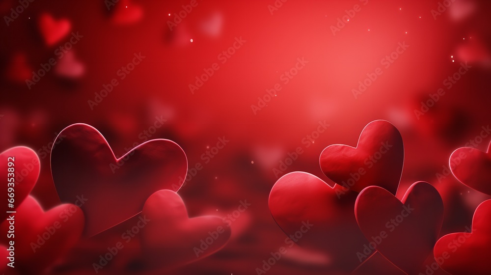 Valentines day background with love sign. 2023 valentines day background. Generative Ai. Valentines day background with love sign. 2023 valentines day background. Generative Ai.