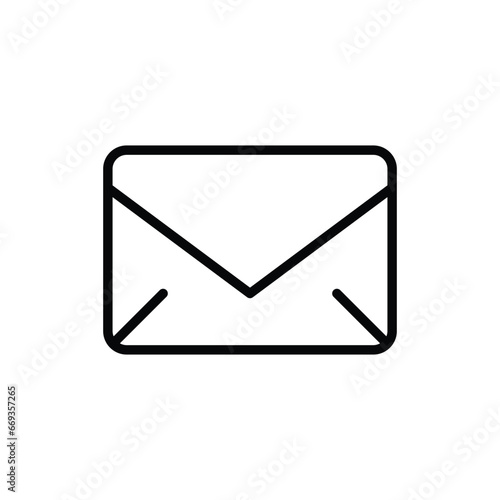 Email mail message vector icon