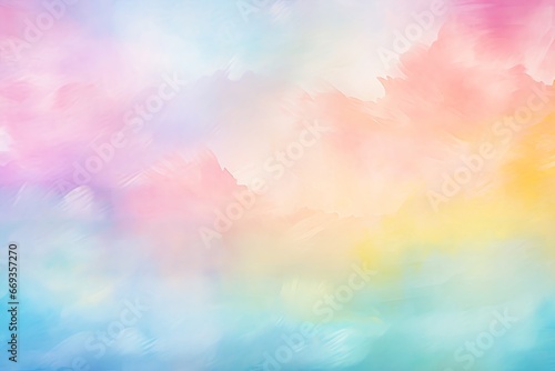 Rainbow ombre abstract colorful watercolor for background