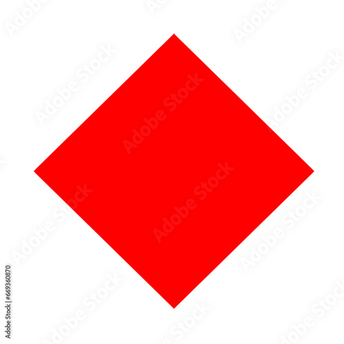 red diamond sign for icon warning stop vector illustration png