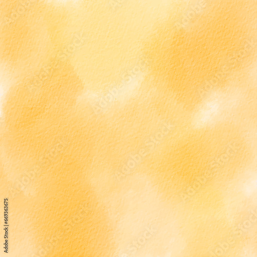 Orange watercolor abstract background texture vector