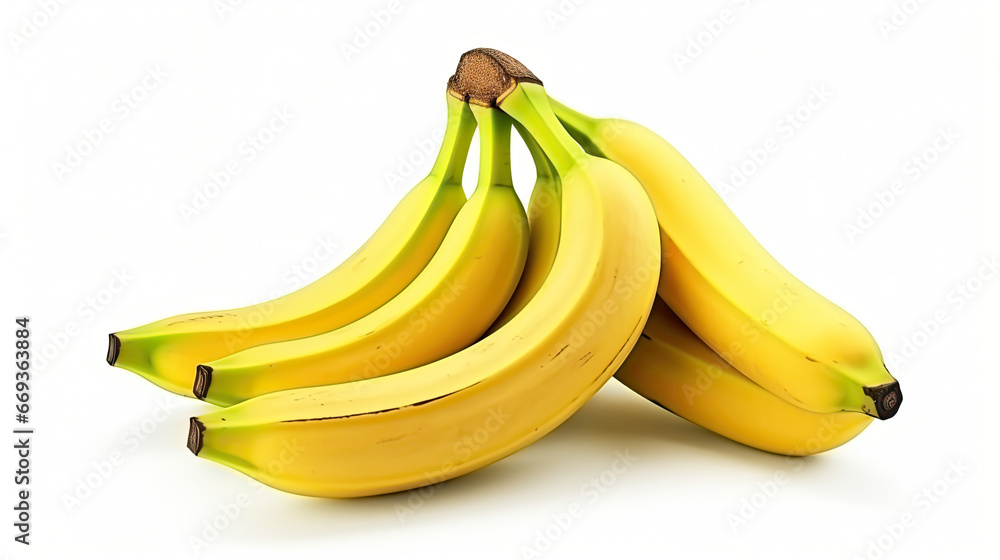bunches of yellow bananas isolated on white background bunches of yellow bananas isolated on white background