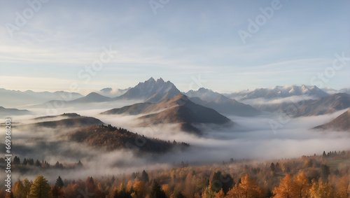 sunrise over the mountains © Amir Bajric