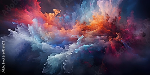 an abstract masterpiece that captures the essence of the universe. AI Generative