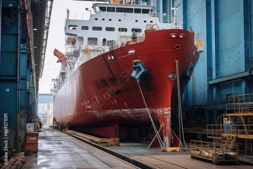Nautical Vessel Overhaul: Commercial Ship Repairs in Dry Dock