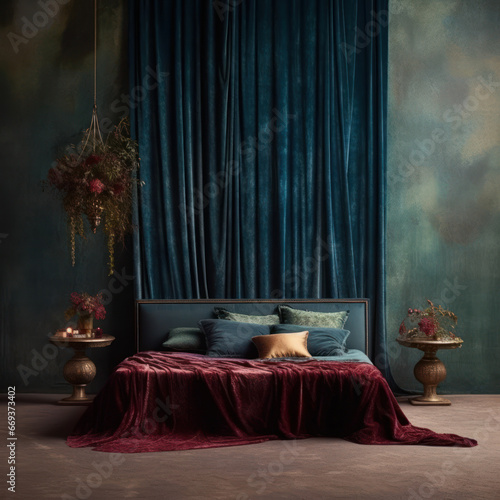  A gentle uproar backdrop mirroring natures simplicit 
