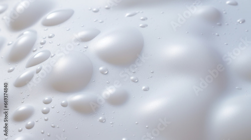 A raised  bubbly background of a foam-like material