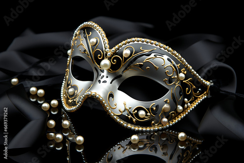 venetian carnival masks, party