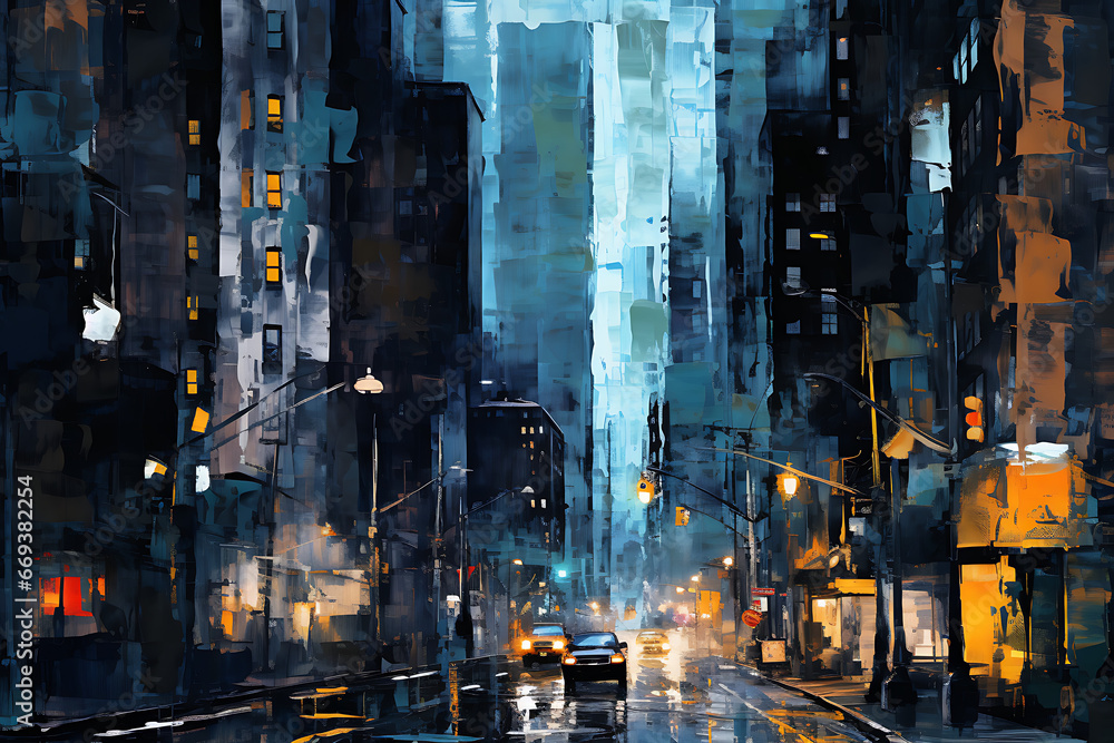 street in the night street in the night