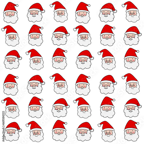 Christmas seamless pattern png 