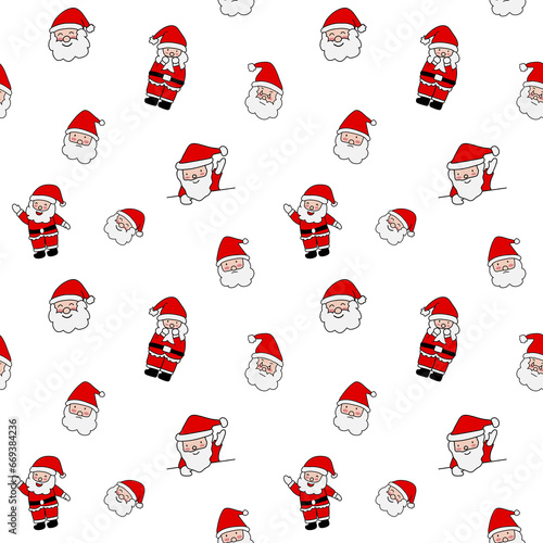 Christmas seamless pattern png 