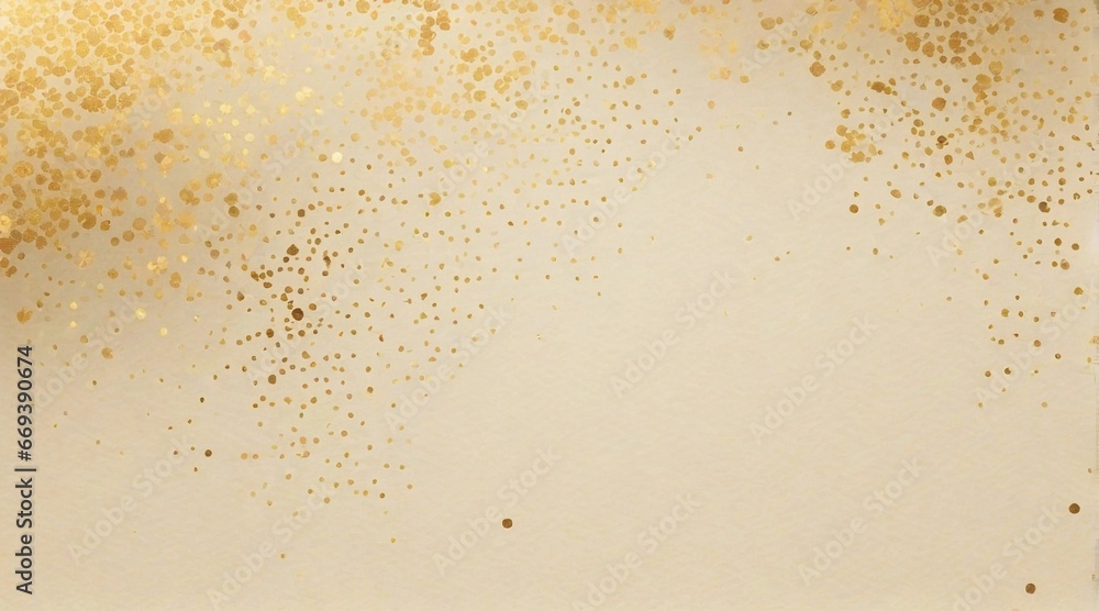 Japanese paper background texture with gold foil particles frame, background image, AI generated Japanese paper background texture with gold foil particles frame, background image, AI generated
