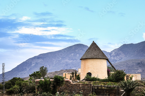 Landscape in southern Spain on a sunny day