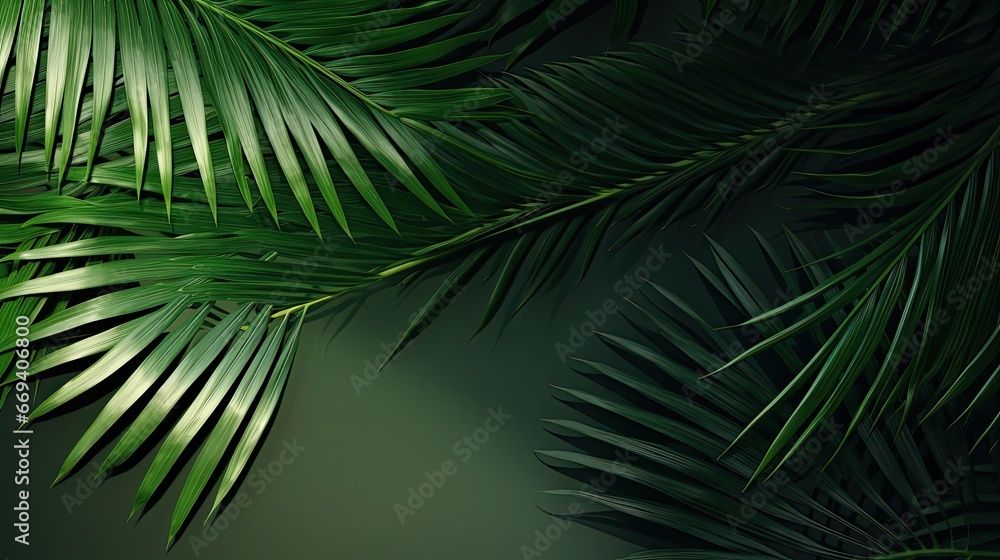 Natural background with palm leaves shadow Natural background with palm leaves shadow