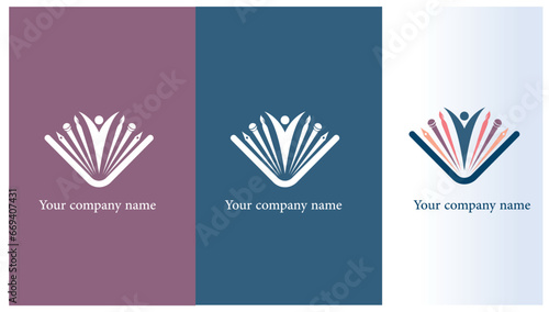 Education logo, drawing logo, design logo, culture logo, intellectuals logo, education company Art school logo, artistic logo, arts logo, logo for education