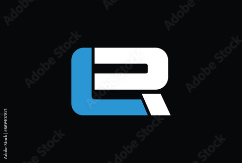 l e r le er fr lr rl el ler rel erl elr lre rle initial logo design vector symbol graphic idea creative, gym and fitness logo.