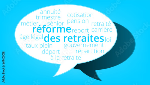 Nuage de Mots Réforme des Retraites v11